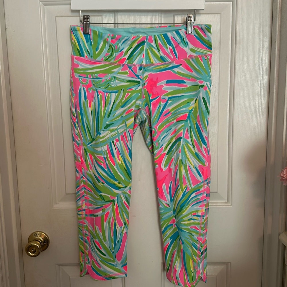 Lilly Pulitzer Luxletic Palm Leaf Leggings